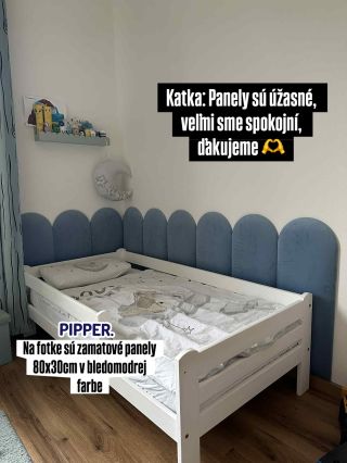 Dnes nám Katka poslala túto fotku ☺️ Panely vyzerajú úžasne a krásné doladili izbičku 👌 #detskaizba #calunenepanely...
